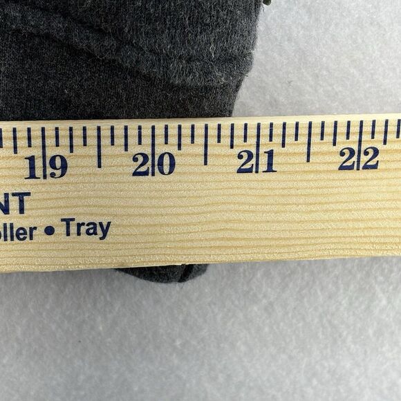 Orvis Adult Large Gray 1/4 Zip PullOver Button Zipper Button Cover Jacket Arrow - Picture 10 of 13